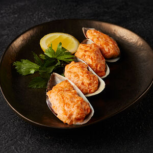 Запеченные мидии