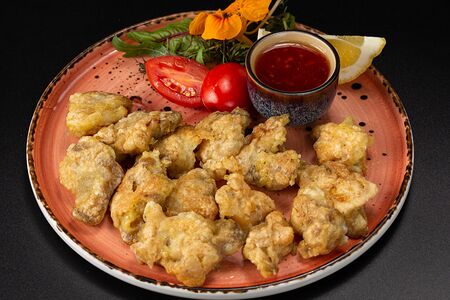 Отбивные из черноморского рапана в легком кляре