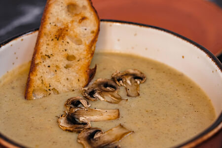 Крем-суп грибной