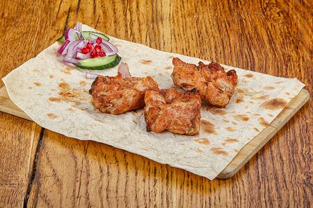 Шашлык из куриного бедра