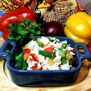 Рис с овощами