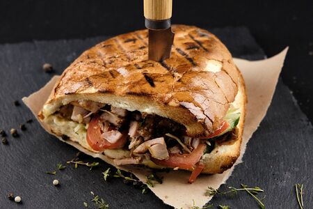 Дюнер Халабекон со свиным шашлыком