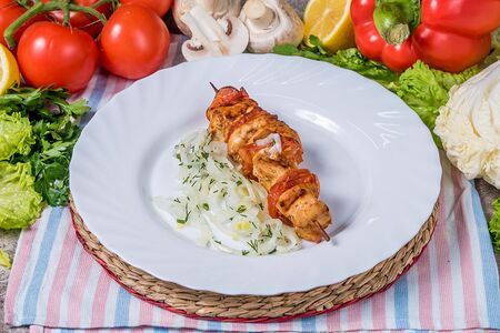 Шашлык из курицы