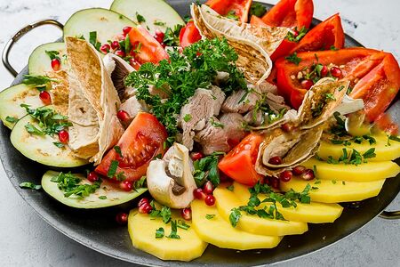 Садж из свинины