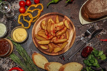 Картофель по-деревенски