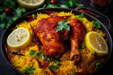 Манди с курицей