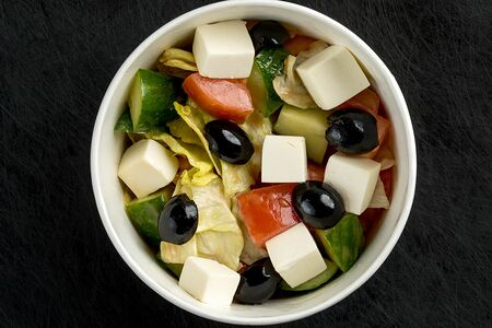 Салат с сыром Брынза