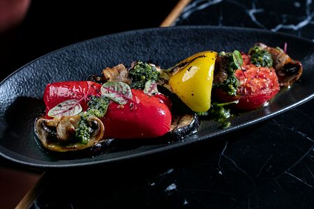 Овощи на углях