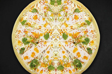 Пицца с куриным филе