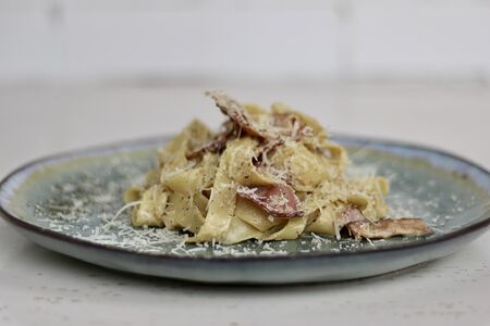 Тальятелле карбонара