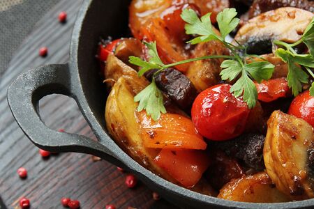 Сковородка с говядиной