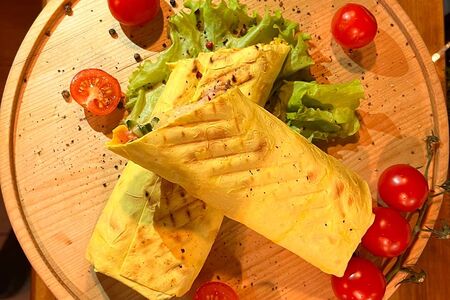 Сырная шаурма