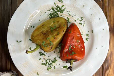 Перец болгарский на мангале