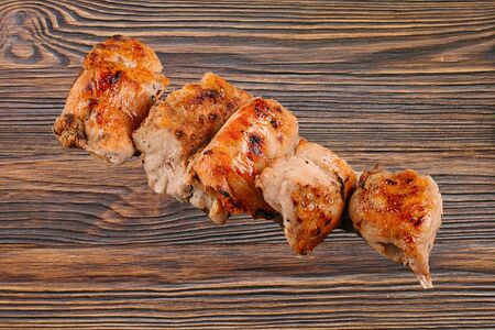 Шашлык из куриной грудки