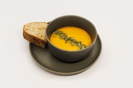 Тыквенный суп на кокосовых сливках