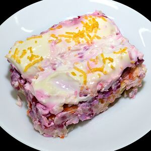 Салат сельдь под шубой