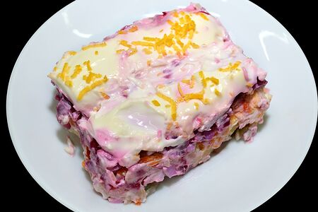 Салат сельдь под шубой