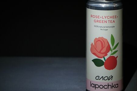 Лимонад Лапочка Роза, личи, зеленый чай