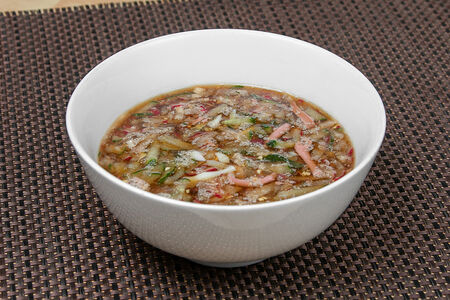 Окрошка на квасе