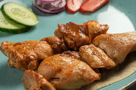 Шашлык из бедра цыпленка