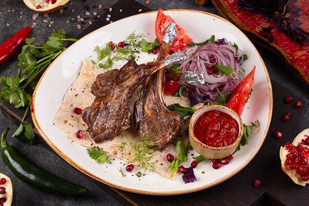 Шашлык из корейки ягненка