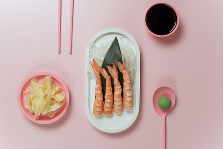 Сашими креветка