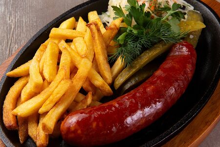 Колбаски Краинские с сыром