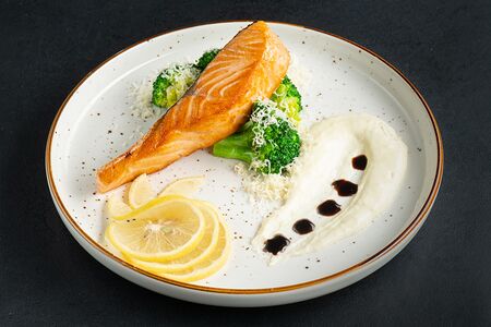 Сливочный лосось