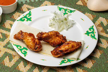 Шашлык из куриных крыльев