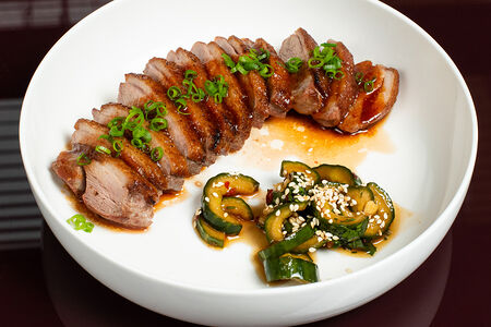 Утиная грудка на гриле