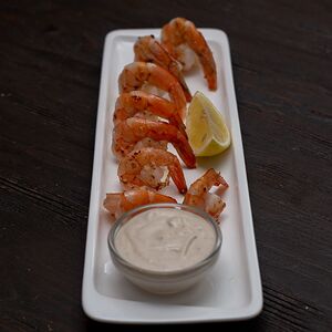 Креветки на гриле