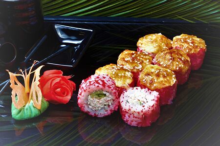 Ролл запеченная калифорния