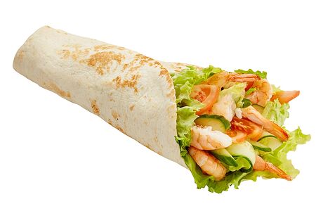 Питас с креветкой острый