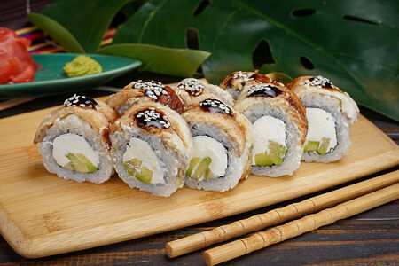 Ролл Филадельфия с угрём