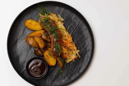 Колбаска куриная по-английски