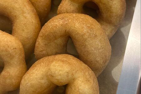 Пончики без сахарной пудры