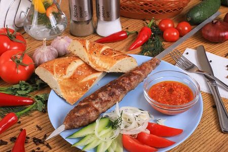 Люля-кебаб из телятины