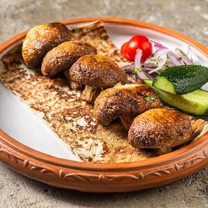 Шампиньоны на углях