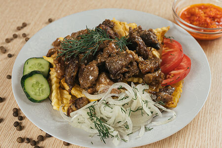 Мясо картошка