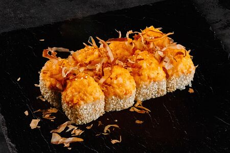 Запеченный с креветкой