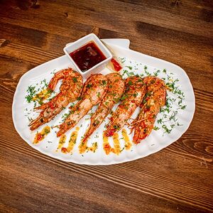 Лангустины жареные