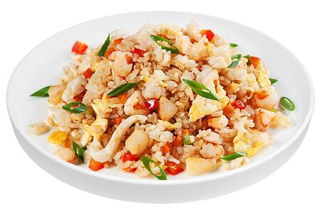 Тяхан с морепродуктами