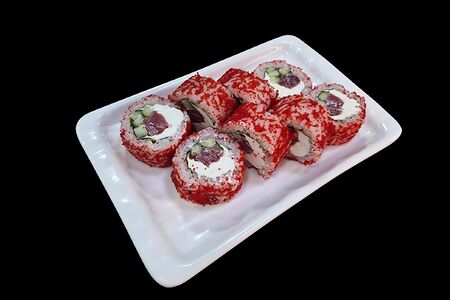 С тунцом и огурцом