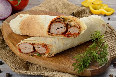 Шаурма-кебаб из говядины