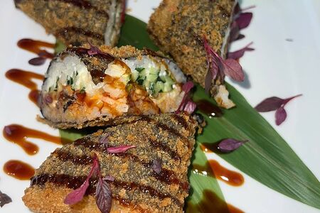 Суши-сэндвич с угрем