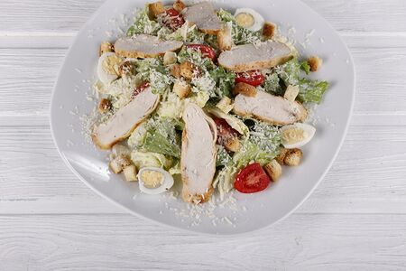 Цезарь с курицей