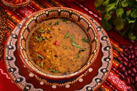 Овощной суп с песто