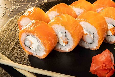 Ролл Филадельфия с креветкой