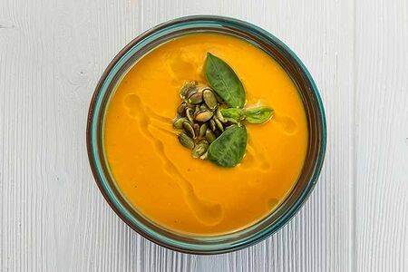 Суп-пюре из тыквы