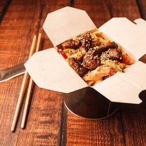 Удон с говядиной